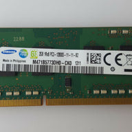 Samsung 2GB 1600Mhz PC3-12800S DDR3-1600 204-Pin SODIMM Laptop Memory Ram ( M471B5773DH0-CK0 ) REF