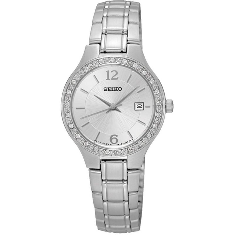 Seiko Women's Quartz Watch Analogue Display and Stainless Steel Strap ( SUR789P1 )
