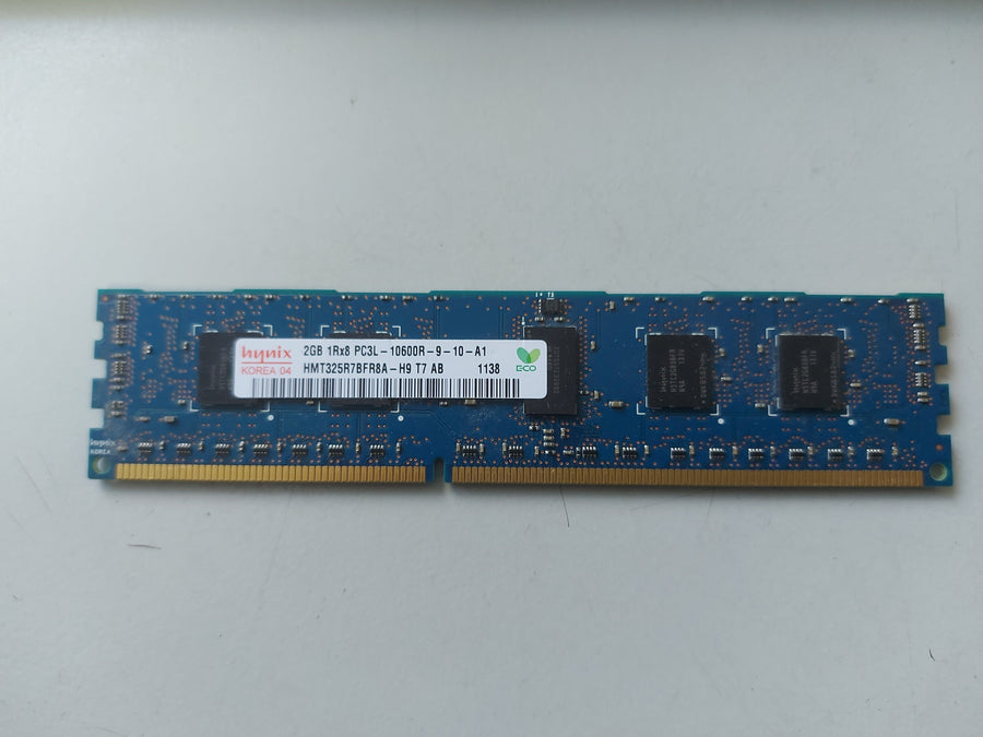 Hynix 2GB PC3-10600 DDR3-1333MHz ECC Registered CL9 240-Pin DIMM Module ( HMT325R7BFR8A-H9 ) REF
